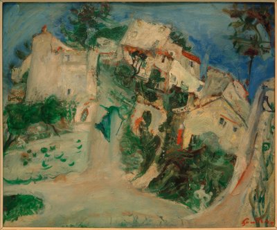 Maisema lähellä Cagnesia tekijältä Chaim Soutine
