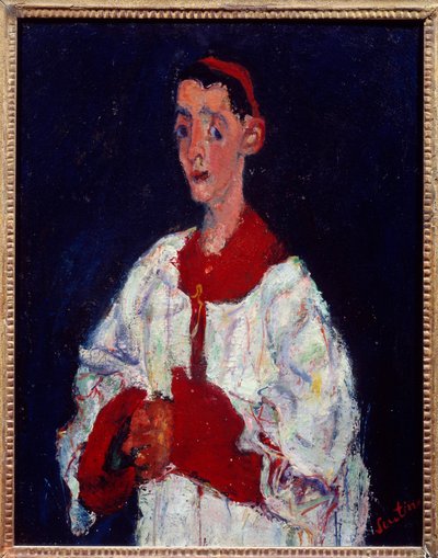 Chaim Soutinen (1894-1944) kuoropoika maalaus 1900-luvun su. 0,63 x 0,5 m Pariisi, Orangerie Museum tekijältä Chaim Soutine