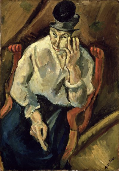 Mies hatun kanssa, noin 1900 tekijältä Chaim Soutine