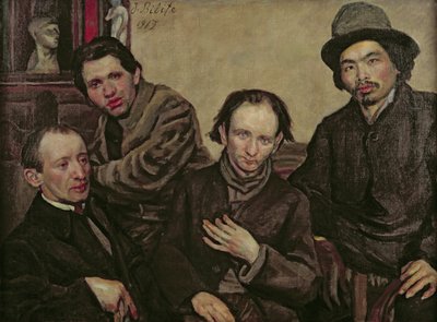 Maalareiden kokous tekijältä Chaim Soutine