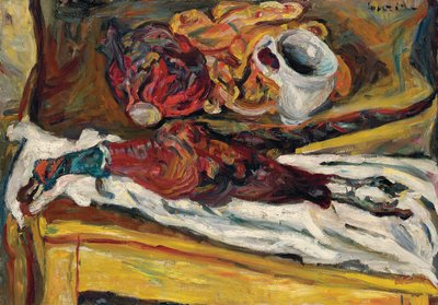 Fasaani ja kaali; Kaalifasaani, 1926-1927 tekijältä Chaim Soutine