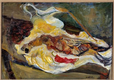 Chaim Soutinen (1893-1943) asetelma fasaanin kanssa 1900-luku. Himmeä. 0,64 x 0,92 m Pariisi, Musee de l