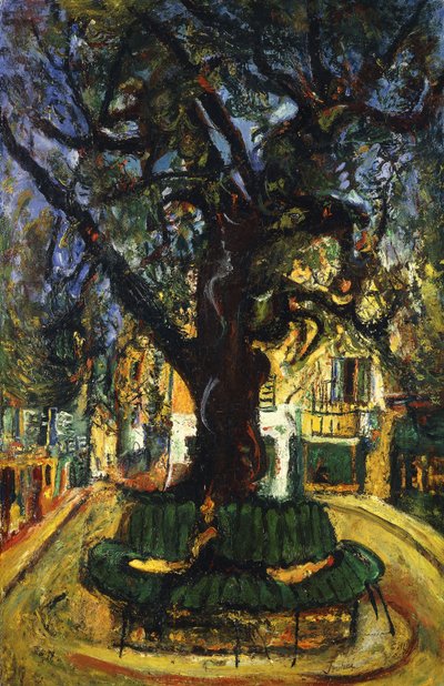 Puu Vencessä; Vencen puu, 1929 tekijältä Chaim Soutine