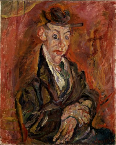 Nainen, jolla on pyöreät silmät tekijältä Chaim Soutine