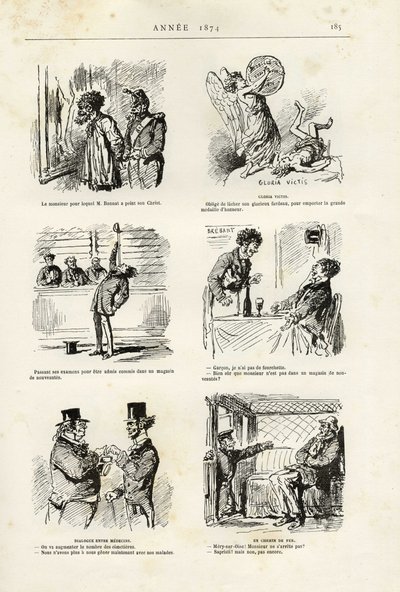 Parisian Chronicle (Cham) tekijältä Amédée de Noé