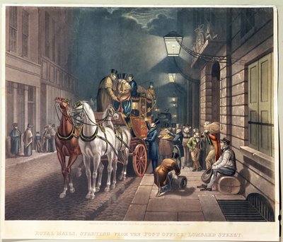 Royal Mails alkaen Post Office, Lombard Street tekijältä Charles Hunt