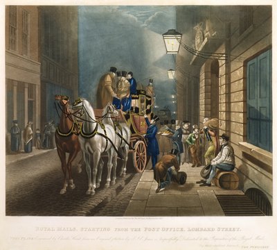Royal Mails alkaen Post Office, Lombard Street tekijältä Charles Hunt