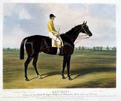 "Satirist", Doncasterin suurten St. Leger -panosten voittaja tekijältä Charles (after) Hancock