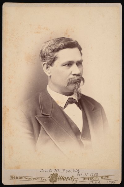 Orlando Metcalfe Poen muotokuva 1832-1895, 31. lokakuuta 1883. tekijältä Charles A Millard