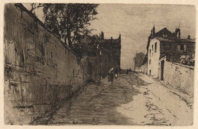 Rue de MontCenis, Montmartre tekijältä Charles A. Platt