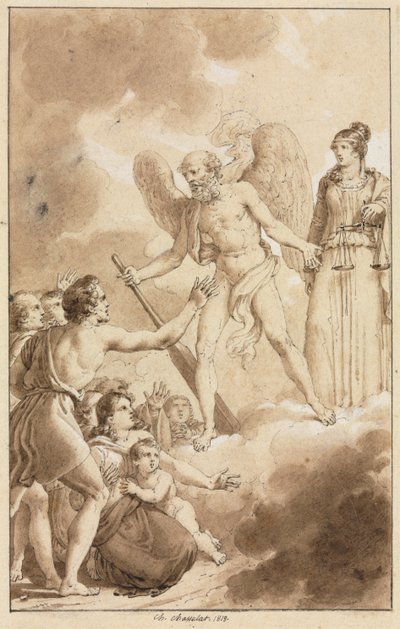 Allegoria, 1818. tekijältä Charles Abraham Chasselat
