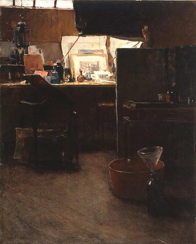 Kulma Etcherin studiossa tekijältä Charles Adams Platt
