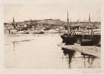 Trouville, 1889. tekijältä Charles Adams Platt