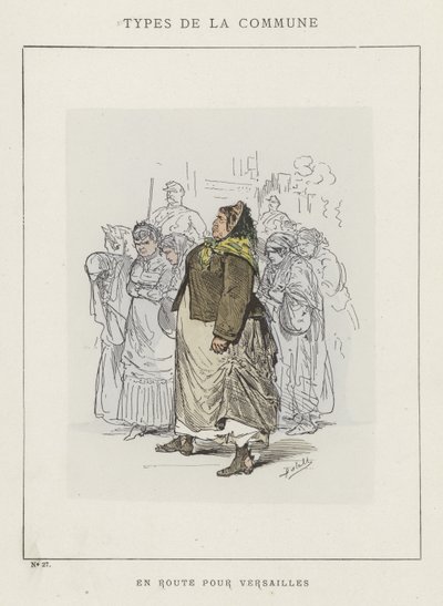 Matkalla Versaillesiin tekijältä Charles Albert d Arnoux Bertall