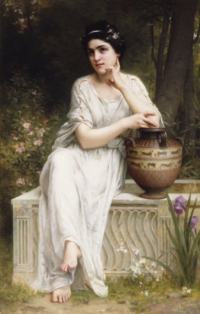 Kreikkalainen kaunotar, 1901 tekijältä Charles Amable Lenoir