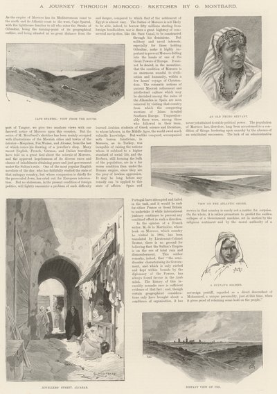 Matka Marokon halki tekijältä Charles Auguste Loye