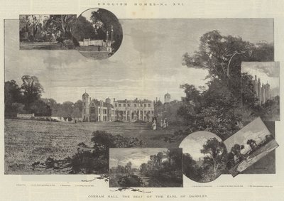 Cobham Hall, Darnleyn jaarlin istuin tekijältä Charles Auguste Loye