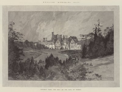 Cowdray Park, Egmontin jaarlin kotipaikka tekijältä Charles Auguste Loye