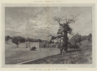 Donington Hall, Lord Doningtonin kotipaikka tekijältä Charles Auguste Loye