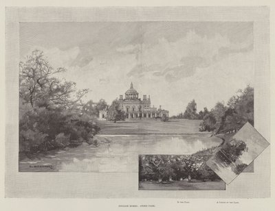 English Homes, Stoke Park tekijältä Charles Auguste Loye