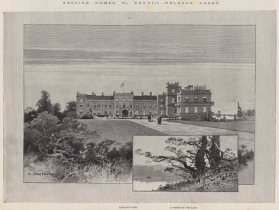 English Homes, Welbeck Abbey tekijältä Charles Auguste Loye
