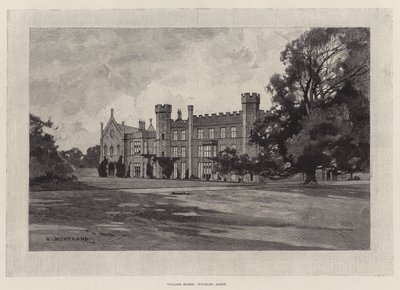 English Homes, Wycombe Abbey tekijältä Charles Auguste Loye