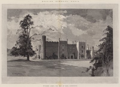 English Homes, Wycombe Abbey, Earl Carringtonin kotipaikka tekijältä Charles Auguste Loye