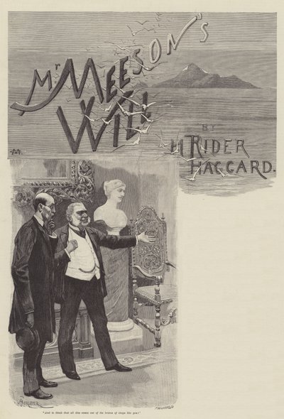 Herra Meesonin testamentti, kirjoittanut H Rider Haggard tekijältä Charles Auguste Loye