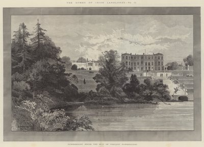 Powerscourt House, varakreivi Powerscourtin kotipaikka tekijältä Charles Auguste Loye
