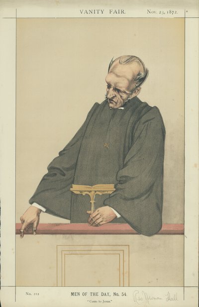 Rev Newman Hall tekijältä Charles Auguste Loye