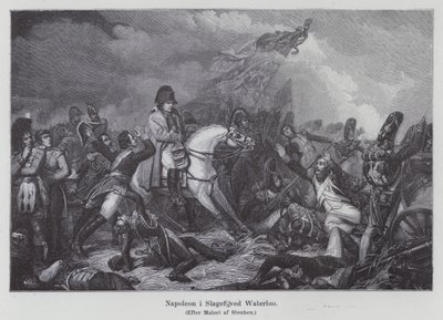 Napoleon Waterloon taistelussa tekijältä Charles Auguste Steuben