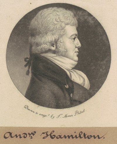 Andrew Hamilton tekijältä Charles B. J. Févret de Saint Mémin