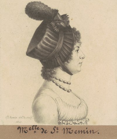 Étiennette-Charlotte-Adelaide Févret Saint-Méministä tekijältä Charles B. J. Févret de Saint Mémin