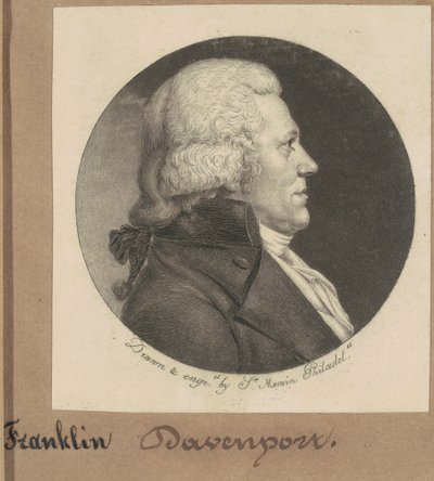 Franklin Davenport tekijältä Charles B. J. Févret de Saint Mémin