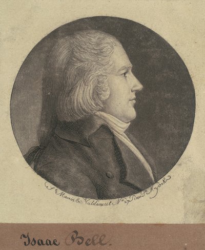 Isaac Bell tekijältä Charles B. J. Févret de Saint Mémin
