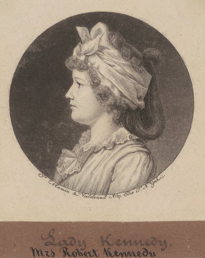 Jane Macomb Kennedy tekijältä Charles B. J. Févret de Saint Mémin