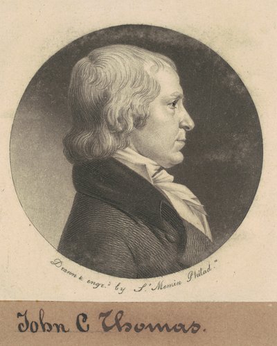 John Chew Thomas tekijältä Charles B. J. Févret de Saint Mémin