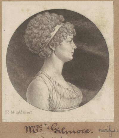 Mary Ann Smith Gilmor tekijältä Charles B. J. Févret de Saint Mémin