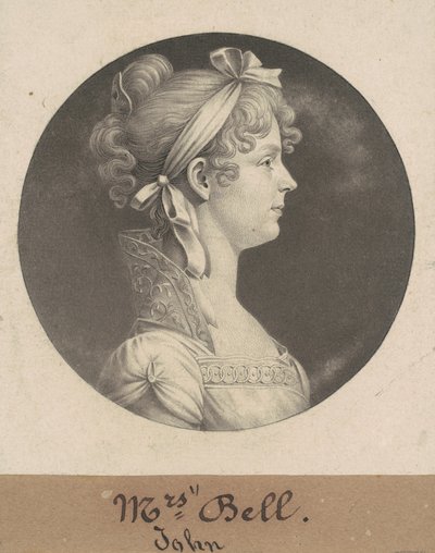 Mary Ann Walker Bell tekijältä Charles B. J. Févret de Saint Mémin