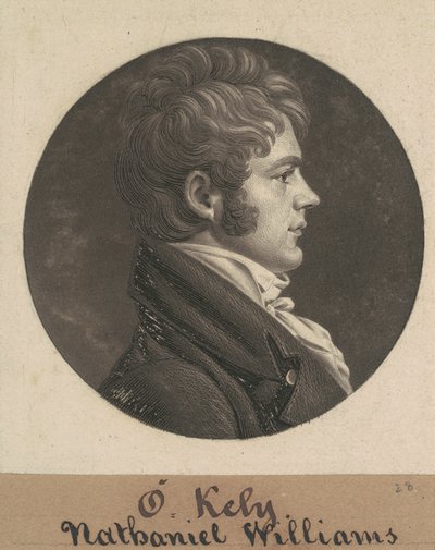 Nathaniel Williams tekijältä Charles B. J. Févret de Saint Mémin
