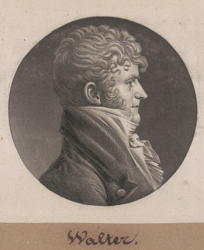 Samuel Purviance Walker tekijältä Charles B. J. Févret de Saint Mémin