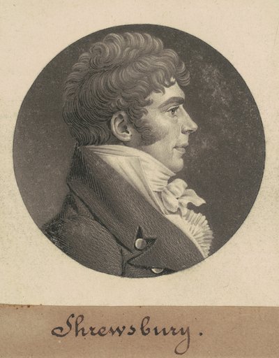 Shrewsbury tekijältä Charles B. J. Févret de Saint Mémin