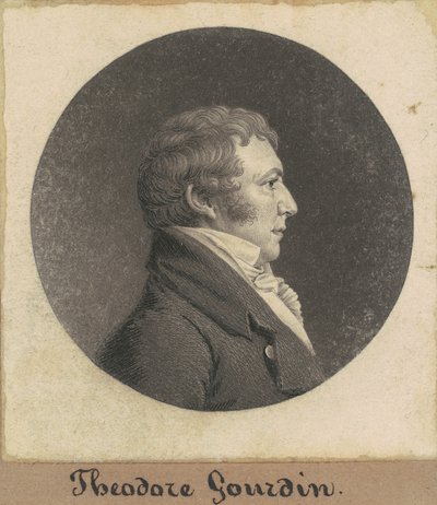 Theodore Gourdin tekijältä Charles B. J. Févret de Saint Mémin