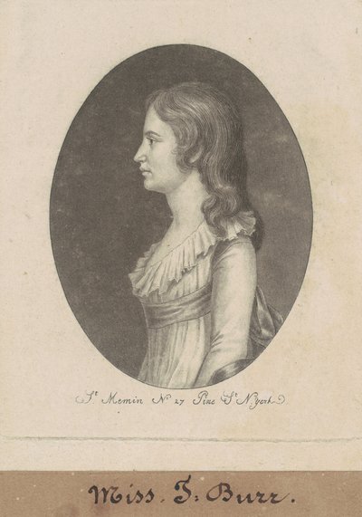 Theodosia Burr tekijältä Charles B. J. Févret de Saint Mémin
