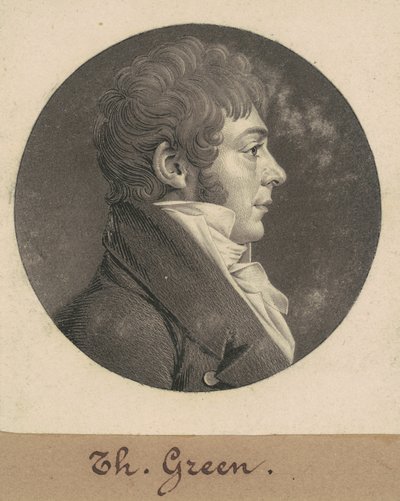 Thomas Green tekijältä Charles B. J. Févret de Saint Mémin