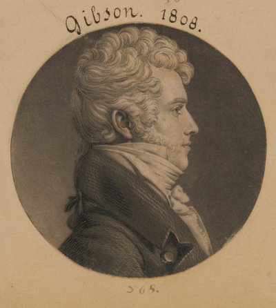 Alexander Gibson tekijältä Charles Balthazar Julien Févret de Saint-Mémin