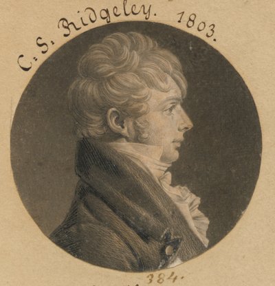 Charles Sterett Ridgely tekijältä Charles Balthazar Julien Févret de Saint-Mémin