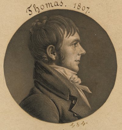 David Thomas tekijältä Charles Balthazar Julien Févret de Saint-Mémin