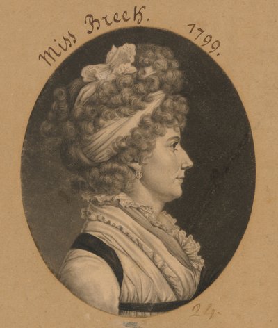 Hannah Breck tekijältä Charles Balthazar Julien Févret de Saint-Mémin