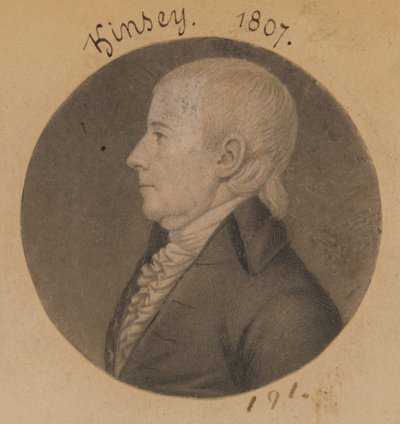 James Kinsey tekijältä Charles Balthazar Julien Févret de Saint-Mémin